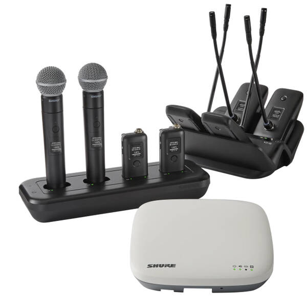 Microflex Wireless neXt 4 & neXt 8 Wireless Microphone System